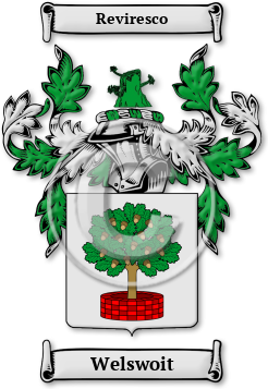 Welswoit Family Crest Download (jpg) Legacy Series - 150 DPI