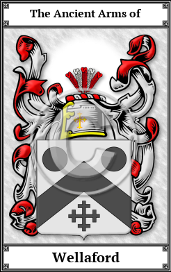 Wellaford Family Crest Download (JPG)  Book Plated - 150 DPI
