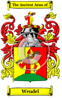 Wendel Family Crest Download (JPG) Heritage Series - 600 DPI