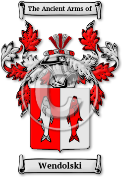 Wendolski Family Crest Download (jpg) Legacy Series - 150 DPI