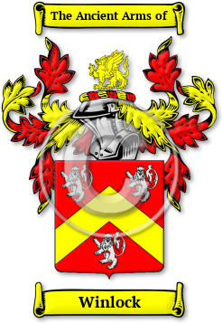 Winlock Family Crest Download (jpg) Legacy Series - 150 DPI
