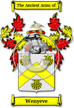 Wenyeve Family Crest Download (jpg) Legacy Series - 150 DPI