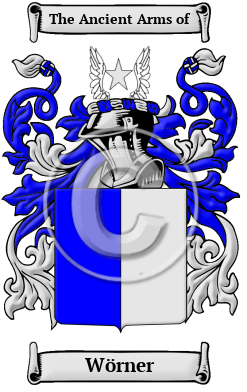 Wörner Family Crest Download (JPG) Heritage Series - 300 DPI