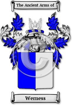 Werness Family Crest Download (jpg) Legacy Series - 150 DPI