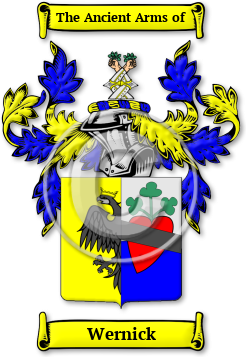 Wernick Family Crest Download (jpg) Legacy Series - 150 DPI