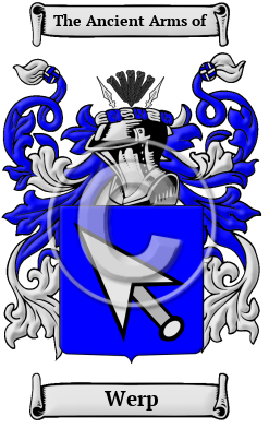 Werp Family Crest Download (JPG) Heritage Series - 600 DPI