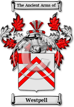 Westpell Family Crest Download (jpg) Legacy Series - 150 DPI