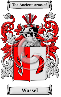 Wassel Family Crest Download (JPG) Heritage Series - 600 DPI