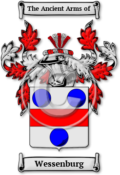 Wessenburg Family Crest Download (jpg) Legacy Series - 150 DPI