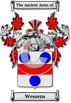 Wessens Family Crest Download (JPG) Legacy Series - 600 DPI