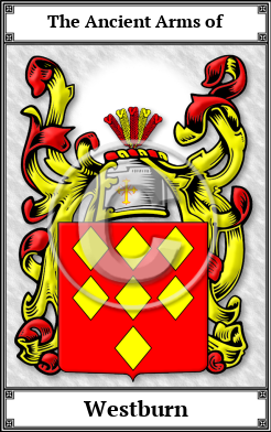 Westburn Family Crest Download (JPG)  Book Plated - 150 DPI