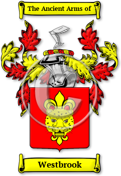 Westbrook Family Crest Download (jpg) Legacy Series - 150 DPI