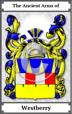 Westberry Family Crest Download (JPG)  Book Plated - 150 DPI