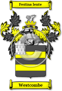 Westcombe Family Crest Download (jpg) Legacy Series - 150 DPI