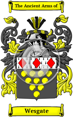 Wesgate Family Crest Download (JPG) Heritage Series - 600 DPI