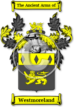 Westmoreland Family Crest Download (jpg) Legacy Series - 150 DPI