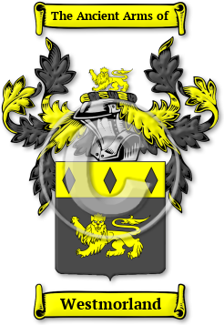 Westmorland Family Crest Download (jpg) Legacy Series - 150 DPI