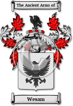 Wesam Family Crest Download (jpg) Legacy Series - 150 DPI
