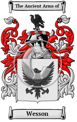 Wesson Family Crest/Coat of Arms