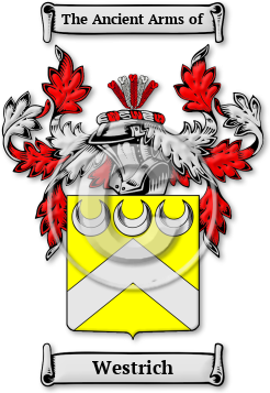 Westrich Family Crest Download (jpg) Legacy Series - 150 DPI