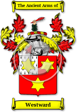 Westward Family Crest Download (jpg) Legacy Series - 150 DPI