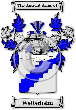Wetterhahn Family Crest Download (jpg) Legacy Series - 150 DPI