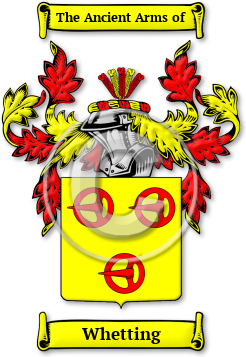 Whetting Family Crest Download (jpg) Legacy Series - 150 DPI