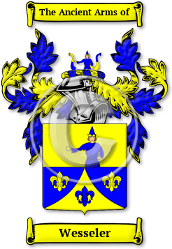 Wesseler Family Crest Download (jpg) Legacy Series - 150 DPI