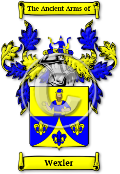 Wexler Family Crest Download (jpg) Legacy Series - 150 DPI
