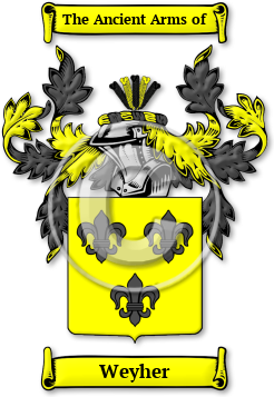 Weyher Family Crest Download (jpg) Legacy Series - 150 DPI