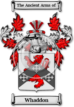 Whaddon Family Crest Download (jpg) Legacy Series - 150 DPI