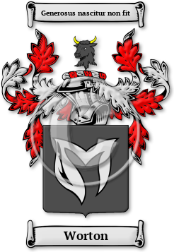 Worton Family Crest Download (JPG) Legacy Series - 600 DPI