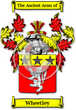 Wheetley Family Crest Download (jpg) Legacy Series - 150 DPI