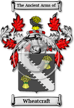 Wheatcraft Family Crest Download (jpg) Legacy Series - 150 DPI