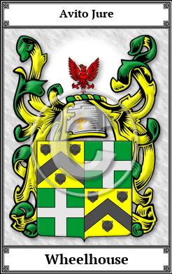 Wheelhouse Family Crest Download (JPG)  Book Plated - 150 DPI