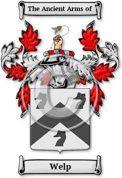 Welp Family Crest Download (jpg) Legacy Series - 150 DPI