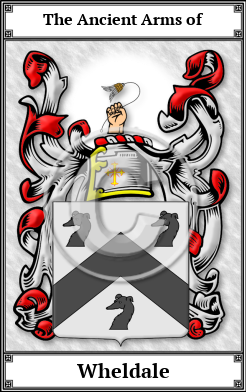 Wheldale Family Crest Download (JPG)  Book Plated - 150 DPI