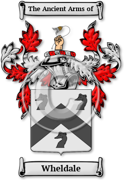 Wheldale Family Crest Download (jpg) Legacy Series - 150 DPI