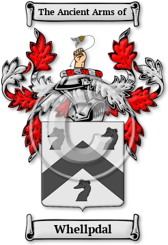Whellpdal Family Crest Download (jpg) Legacy Series - 150 DPI