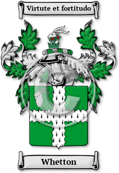 Whetton Family Crest Download (JPG) Legacy Series - 600 DPI