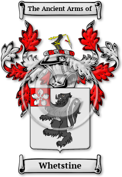 Whetstine Family Crest Download (jpg) Legacy Series - 150 DPI