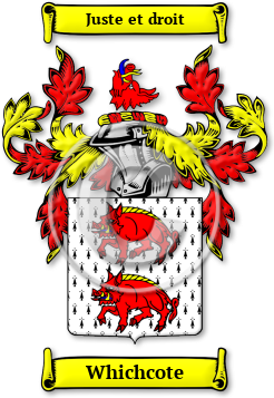 Whichcote Family Crest Download (jpg) Legacy Series - 150 DPI