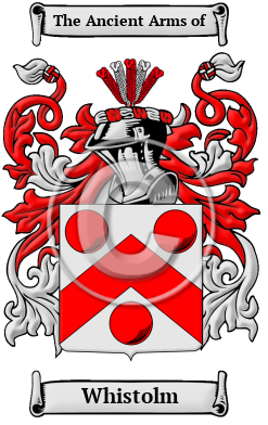 Whistolm Family Crest/Coat of Arms