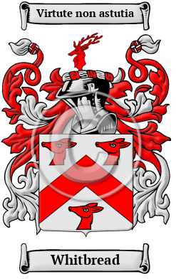 Whitbread Family Crest/Coat of Arms