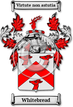 Whitebread Family Crest Download (jpg) Legacy Series - 150 DPI