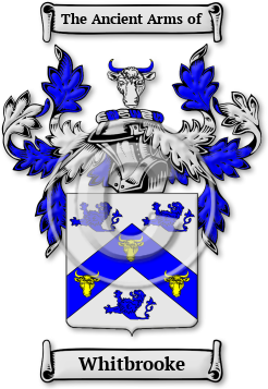 Whitbrooke Family Crest Download (jpg) Legacy Series - 150 DPI