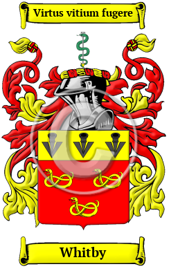 Whitby Family Crest Download (JPG) Heritage Series - 600 DPI