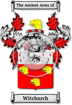 Witchurch Family Crest Download (jpg) Legacy Series - 150 DPI