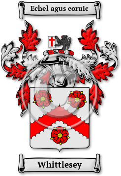 Whittlesey Family Crest Download (jpg) Legacy Series - 150 DPI