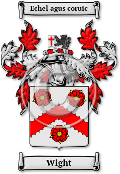 Wight Family Crest Download (JPG) Legacy Series - 600 DPI